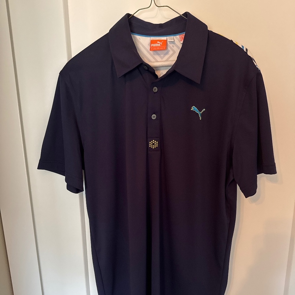 PUMA Dri-Fit Golf Collared shirt. Size Medium.